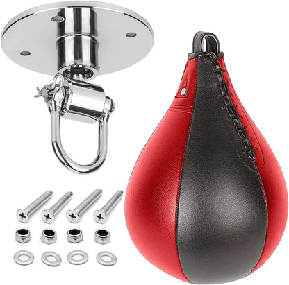 Speed Bags for Boxing, MMA Speed Bag Striking Bag Kit with Hanging